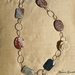 Collana con pietre dure e rosa/Necklace with different stones and rose