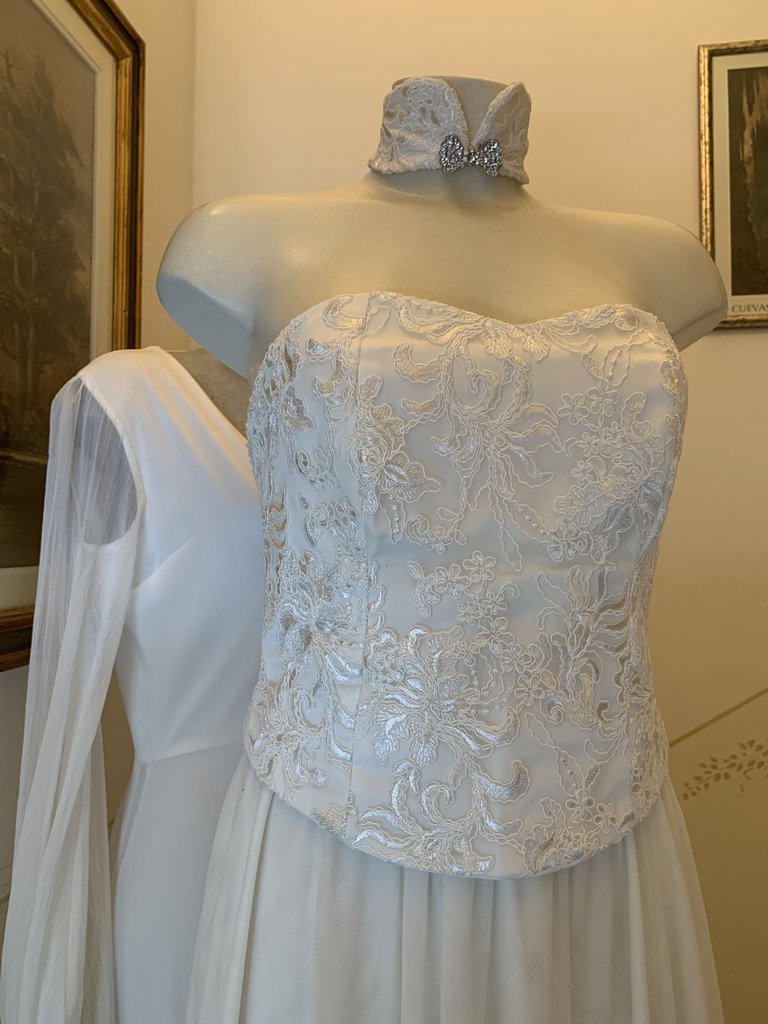 Abito bianco da sposa Donna Abbigliamento di Mameit su MissHobby