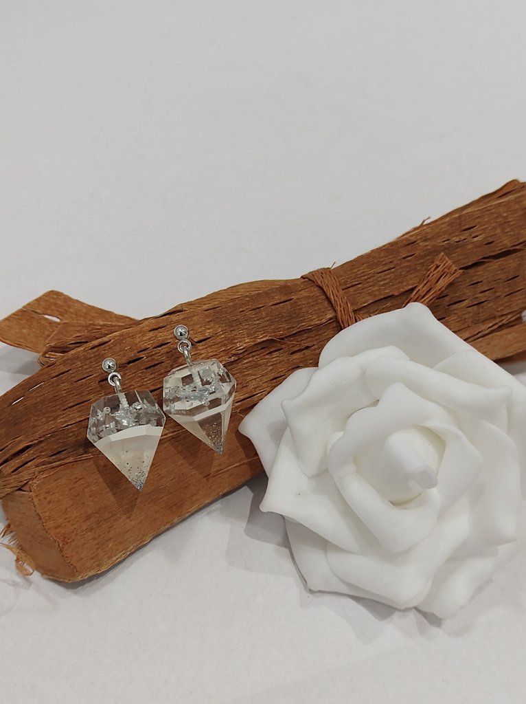 Orecchini Di Croce, Orecchini Da Uoo, Croce Orecchini A Lobo, Acciaio Inossidabile, Con Salto - Foto 6