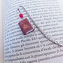Segnalibro in metallo con mini libro Dracula