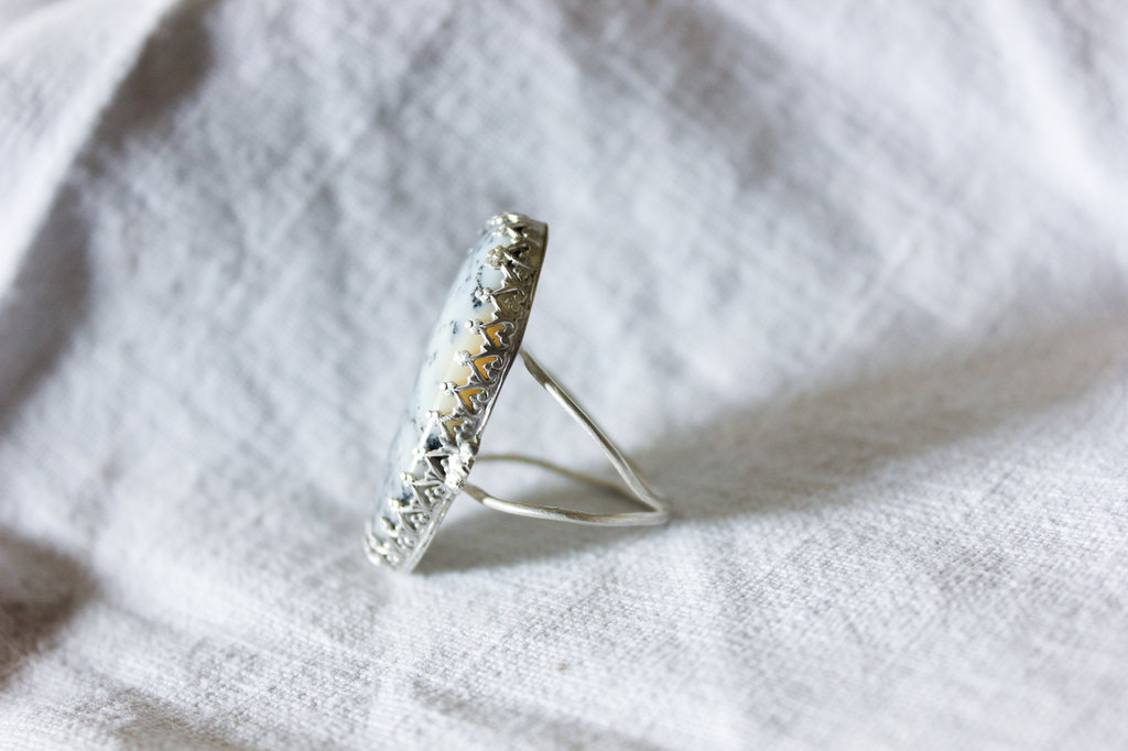 Argento Sterling Creato IN Laboratorio Blu Opale Cuore
