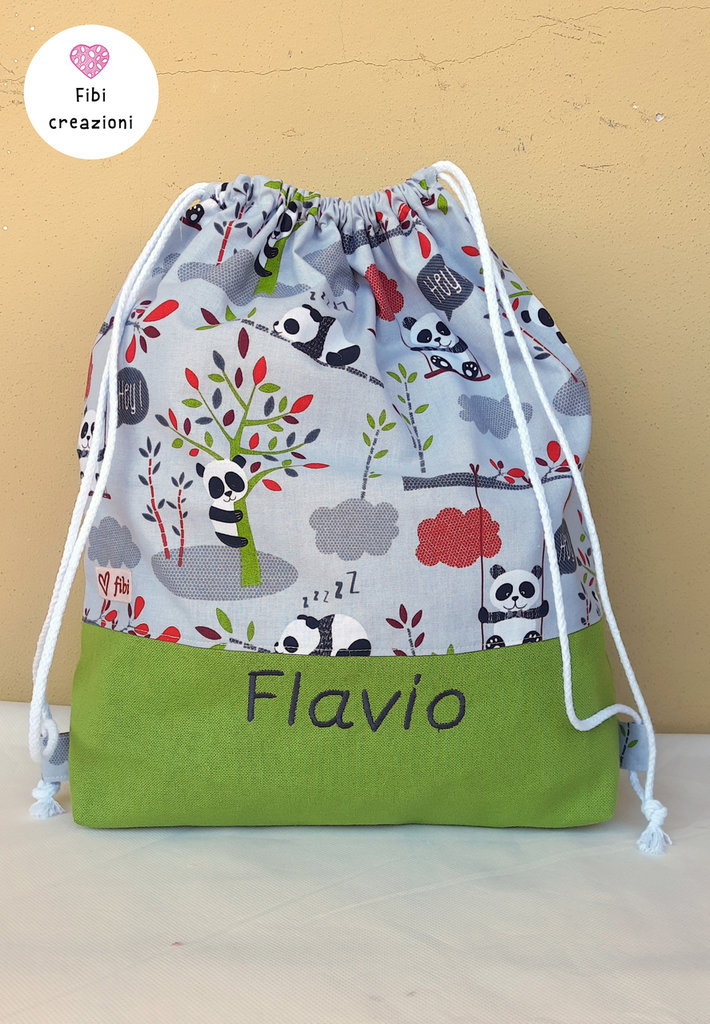 Porta Merenda Asilo Sacca Porta Scarpe E Sport Per Bambini Artexia