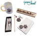 “Gift Box” con 6 oggetti decorati a mano in fimo