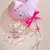 Decorazione palloncino cuore con dedica ricamata personalizzabile idea regalo