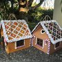 Gingerbread House di feltro, porta panettone