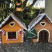 Gingerbread House di feltro, porta panettone