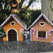 Gingerbread House di feltro, porta panettone