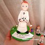 Cake Topper Comunione portiere calcio