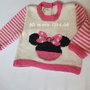 Maglia bambina con ricamo di Minnie 