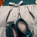 Scarpine neonata e vestitino in cotone 0/3 mesi con confezione regalo personalizzata