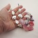 collana lunga perle barocche di maiorca con pietra dura agata e fluorite, regalo mamma