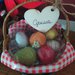 Cestino vimini segnaposto bomboniera personalizzate tema fattoria cappuccetto rosso Pic nic porta confetti frutta compleanno 