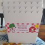 Contenitore cesta ciotola carta kraft porta caramelle,confetti o patatine tavolo festa compleanno personalizzato