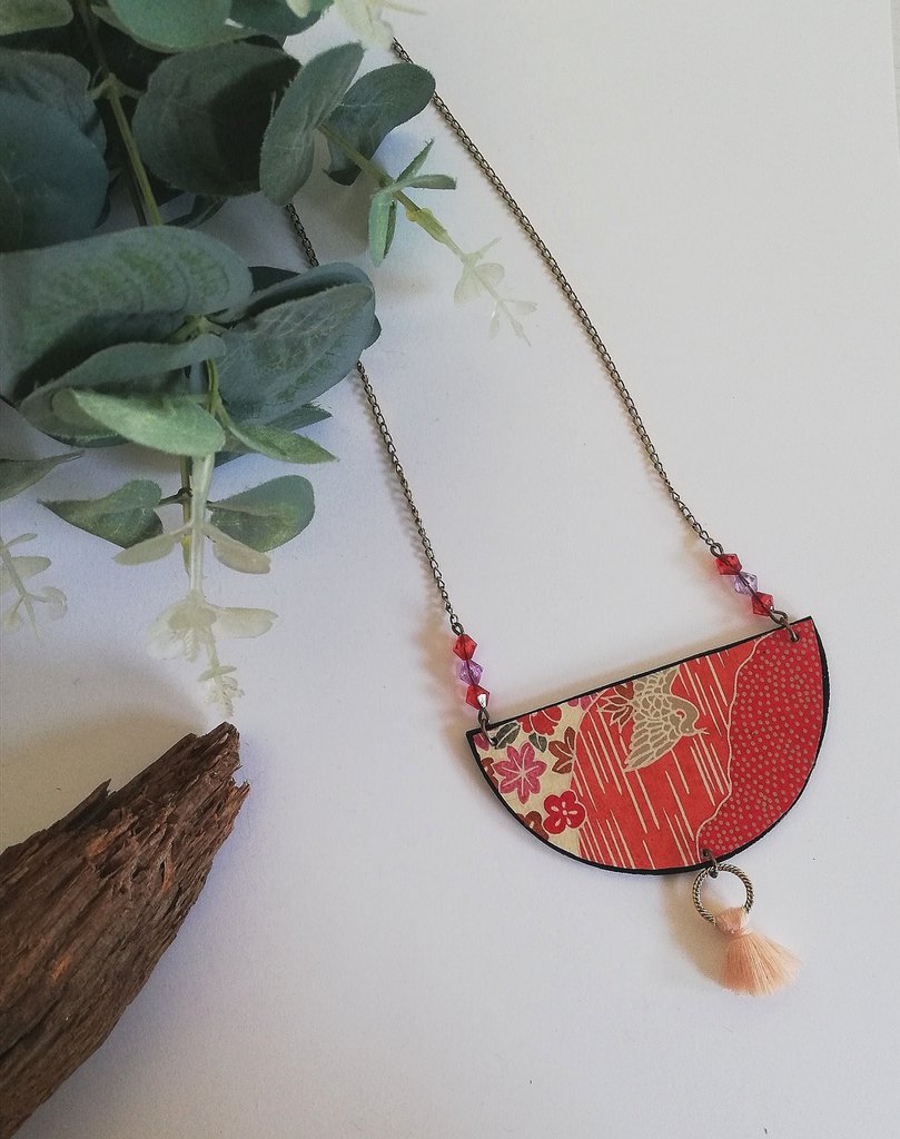 Collana Colorata Lunga Multitasking - Rosa Cipria | Bijoux