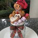 Natale - barattolo porta caramelle con ginger