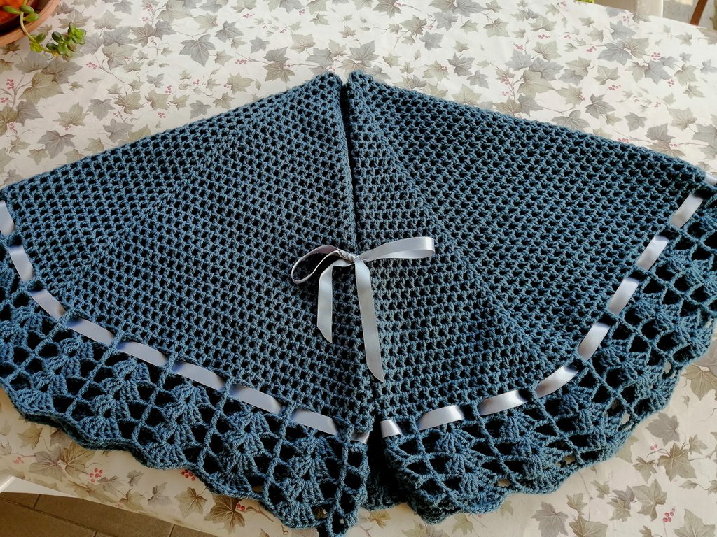 Mantellina In Lana Merinos 100% - Scialle Unisex Per Inverno - Foto 8