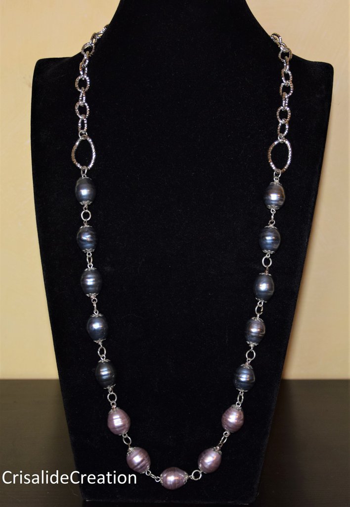 Collana Di Perle Australiane E Diamanti A Due ... - Bertolami Fine Art - Foto 9