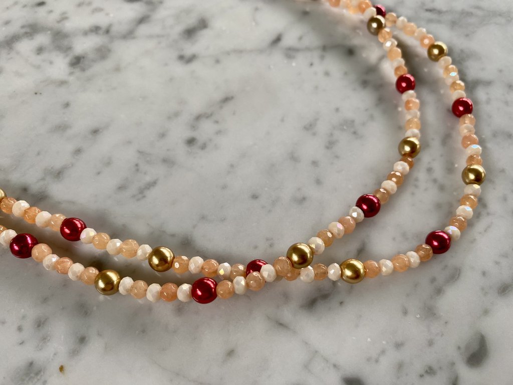 Meyiert Orecchini A Perno In Argento 925 Con Perle Smaltate – Colore Oro Rosa – Dimensioni 1,8×0,3 Cm – Confezione Regalo Inclusa