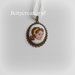 Collana Cameo Ricamo Viso di Donna 