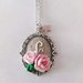 Collana Cammeo Bouquet di Rose