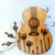 Sped gratuita, Scatolina portaplettri, chitarra artigianale, legno inciso pirografato personalizzato 3 plettri in legno inclusi, per musicista band laurea