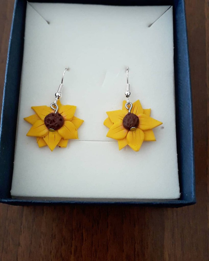 Orecchini Pendente A Forma Di Gnomo Con Bandiera Americana E Girasole, Gioielli Patriottici Per Donna, 4 Luglio, Regalo In Sacchetto Di Velluto
