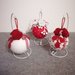 Palline di Natale decorate