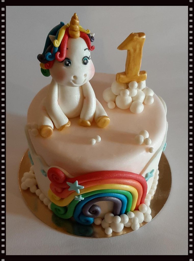 Cake Topper Unicorno* - Cake design - Cake topper - di Zucchero pe