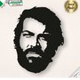 Adesivo prespaziato Bud spencer