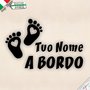 ADESIVO PRESPAZIATO BIMBO A BORDO