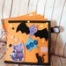 Quiet book Libro sensoriale Libri gioco Halloween Vampirina glitter