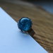 anello blu regolabile