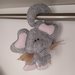 ELEFANTE IN PANNOLENCI - DECORAZIONE 