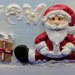 BABBO NATALE IN CORNICE 3D