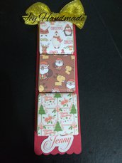 Cioccolatini cioccolatino personalizzato cartoncino segnaposto tavola etichetta laurea battesimo 18 anni natale natalizio  natale 