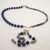 collana lunga pietre dure lapislazzuli sodalite bijoux handmade regalo importante