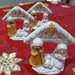 Presepe in resina fatto a mano