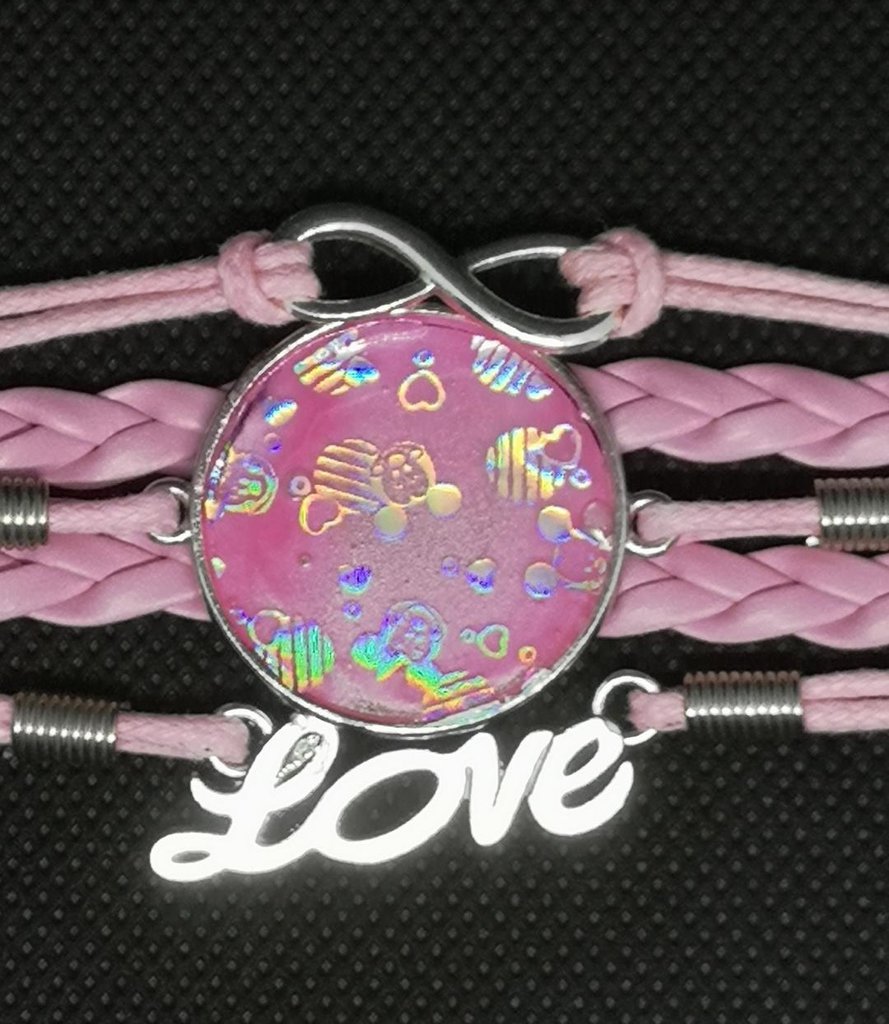 resina acrilica Braccialetti irregolare a forma di alla moda resina