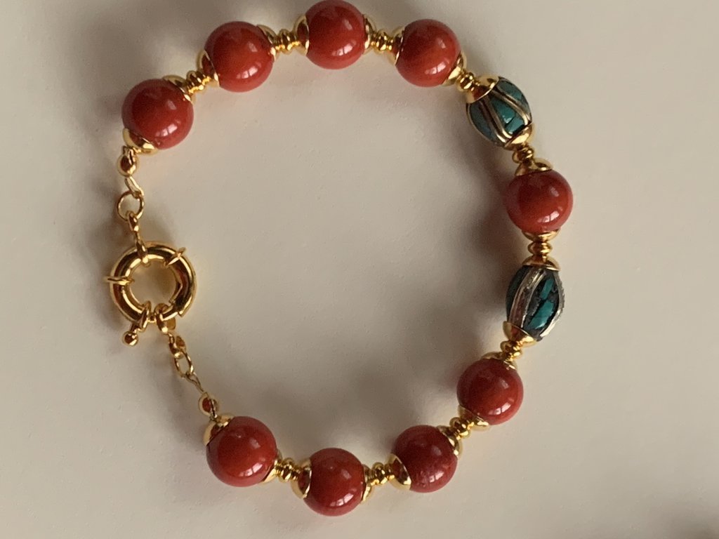 Bracciale Corallo e Oro - Gioielli - Bracciali e cavigliere - di Ma