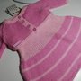 Abitino bimba pink  6-9 mesi 