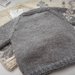 Golfino in lana bimbo ricamo fiocchi di neve 2-3 anni