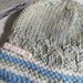 Berretto in lana azzurro bimbo 0-3 mesi