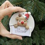 Addobbi personalizzati albero Natale Renna idea regalo natale, decorazione albero, decorazione da appendere, kawaii