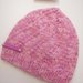 Berretto bimba in lana 3-6 anni rosa barbie