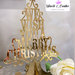  Decorazione Natalizia "We wish you a merry christmas" in plexiglass specchiato