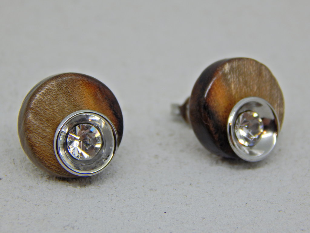 Orecchini A Lobo Retrò In Acciaio Inox 316L Con Zirconia Cubica – Ipoallergenici, 4 Forme