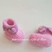 Scarpine stivaletti neonata in lana merinos 100%