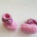 Scarpine stivaletti neonata in lana merinos 100%