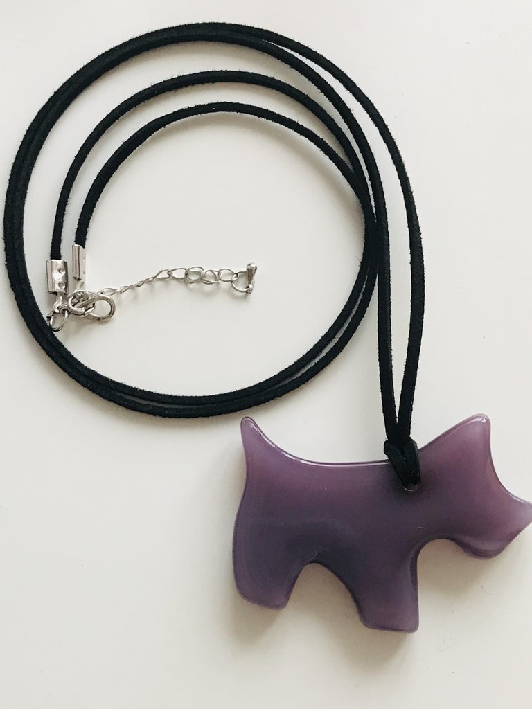 VIKI LYNN Collana Con Ciondolo Cane In Zirconia Cubica - Placcata Oro 18K, Ipoallergenica, Regalo In Scatola Per Lei
