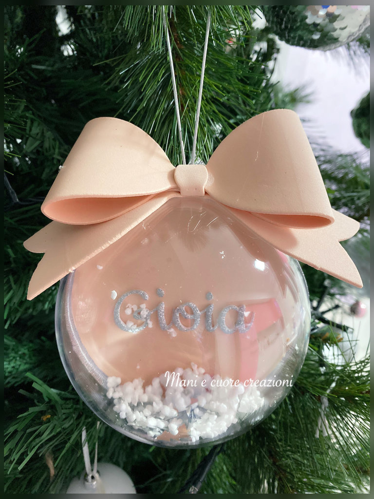 Palline di Natale Personalizzate con Nome! Rendi speciale il